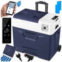 KESSER Thermobehälter, Kompressor Kühlbox elektrisch Gefrierbox, Mit APP-Steuerung blau 50000 ml