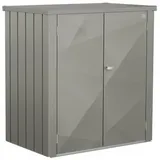 Biohort Terrassenschrank Romeo 132 x 87 x 140 cm grau
