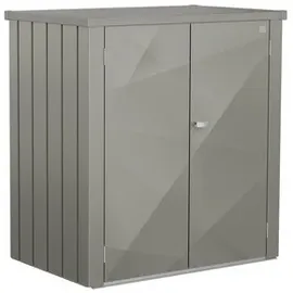 Biohort Terrassenschrank Romeo 132 x 87 x 140 cm grau