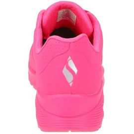 SKECHERS Uno Night Shades hot pink durabuck 38