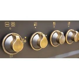 Gurari Elektro-Standherd GCH E 912 BL r + GCH 462 BL 9 Prime Dunstabzugshaube 90cm - Schwarz