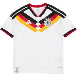 Adidas Kinder DFB JSY Trikot Deutschland Trikot weiß schwarz rot gold 128