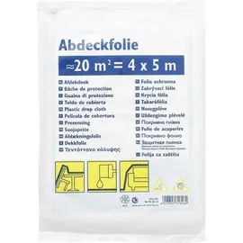 Color Expert Abdeckplane HDPE transparent 4 x 5 m