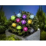 Weltbild Solar-Lichterkette "Flower Power" 180 Cm