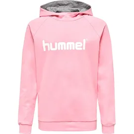 hummel GO Baumwoll Logo Hoodie Kinder cotton candy 176