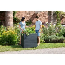 GARANTIA Hochbeet Ergo Quadro M 75 Stone