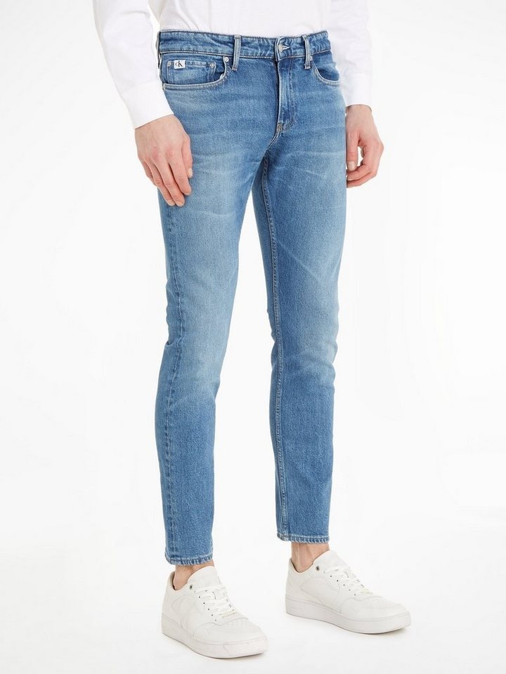 Calvin Klein Jeans Slim-fit-Jeans SLIM mit Coin-Pocket blau