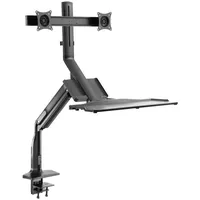 Ricoo Monitor Halterung 2 Monitore Monitorhalterung Arme für 13-27