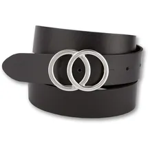 Bernd Götz Koppelgürtel mit Doppelringschließe Gr. 85, schwarz, , 36089148-85
