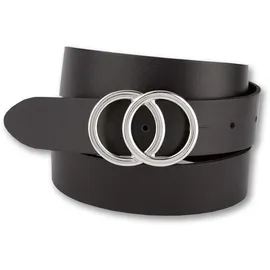 Bernd Götz Koppelgürtel mit Doppelringschließe Gr. 85, schwarz, , 36089148-85