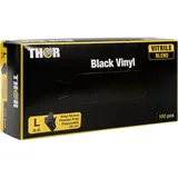 Abena Re-Seller GmbH Thor Black Vinyl, Vitrile Blend, puderfrei, M