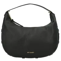 hey marly Lifetime Sister Schultertasche M Leder 35 cm schwarz