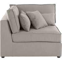 RAUM.ID Sofa-Eckelement »Florid«, Teil eines Modulsofas, fester Sitzkomfort, auch in Cord beige