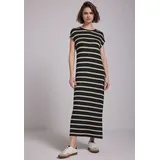 street one studio Midikleid Gestreift Schwarz 44