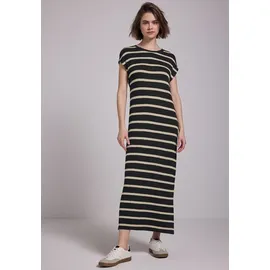 street one studio Midikleid Gestreift Schwarz 44