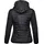 Tee Jays Damen Crossover Kapuzenjacke Stepp-Jacke 9629 black/black XXL