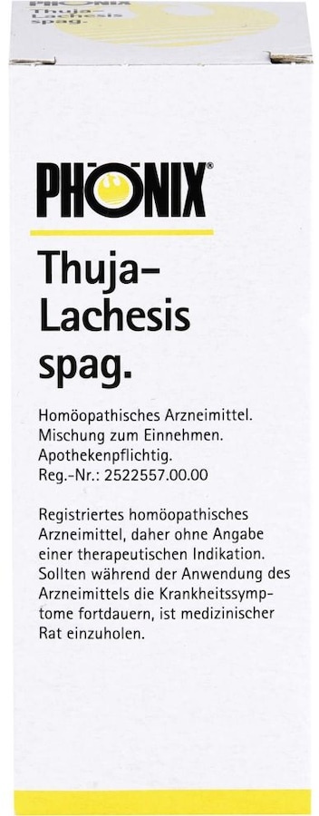 Phönix PHÖNIX THUJA lachesis spag.Mischung Homöopathie 0.1 l