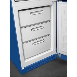 Smeg FAB32LBL6 Retro-Kühl-Gefrierkombination (331 l, 1968 mm hoch, Blau)