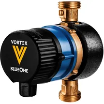 Vortex Zirkulationspumpe BWO 155 RW mit Ventilen Anschluss 1"a und Dauerläufermodul
