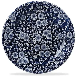 Churchill Super Vitrified Vintage Prints Victorian Calico Willow Teller Flach 17cm, 6 Stück Weidenbaum Viktoria-Kaliko Rund