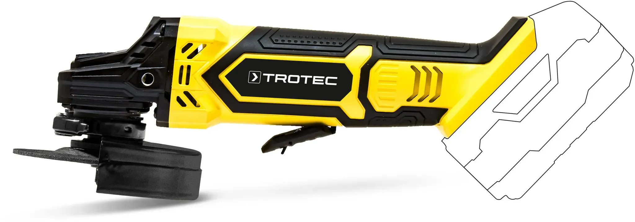 Trotec PT-Winkelschleifer PAGS 21-115 NB