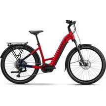 Haibike Trekking 7 2026 27,5 Zoll RH 50 cm Wave dynamite red/blue glossy