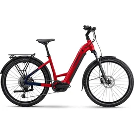 Haibike Trekking 7 2026 27,5 Zoll RH 50 cm Wave dynamite red/blue glossy