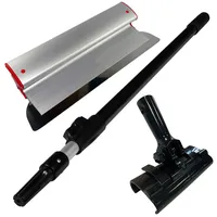 ConToo Flächenspachtel Set 60 cm + Adapter + Teleskopstiel 220 cm