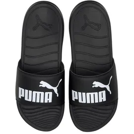 Puma Popcat 20 Badelatschen black/white 48.5