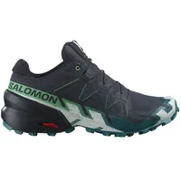 Salomon Speedcross 6 Herren carbon/tahitian tide/white 44