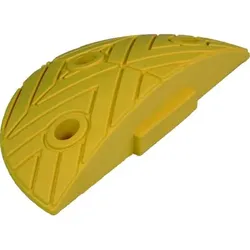 Fahrbahnschwelle 75mm Anfang, gelb