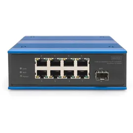 Digitus Industrial DN-651133 8+1 Port Fast Ethernet PoE