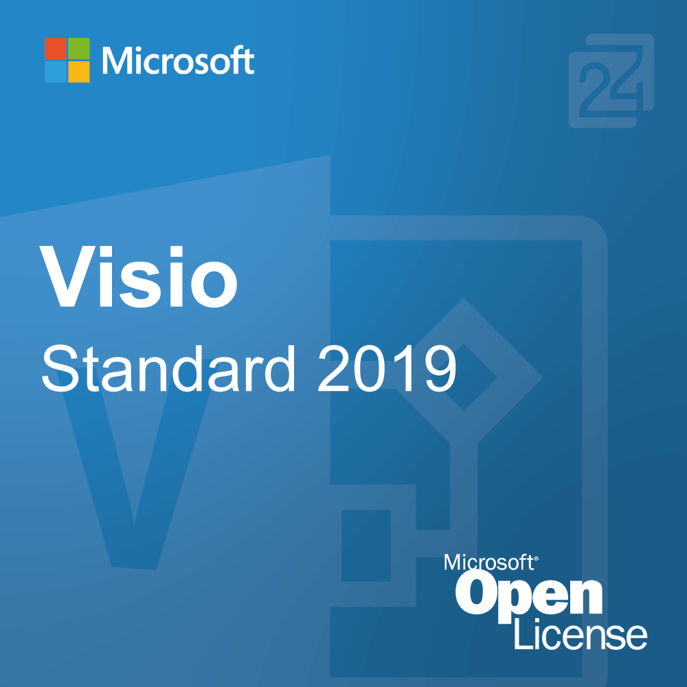 Microsoft Visio 2019 Standard, Open License