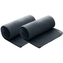 Wometo Polar Kuscheldecke 130 x 160 cm Dunkelgrau