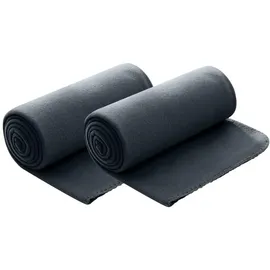 Wometo Polar Kuscheldecke 130 x 160 cm Dunkelgrau