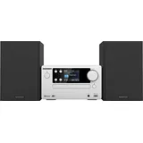 Kenwood M-725DAB-S frosted aluminium Stereoanlage