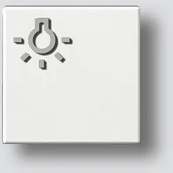 SIEDLE Licht-Taste ws-hgl 200029977-00