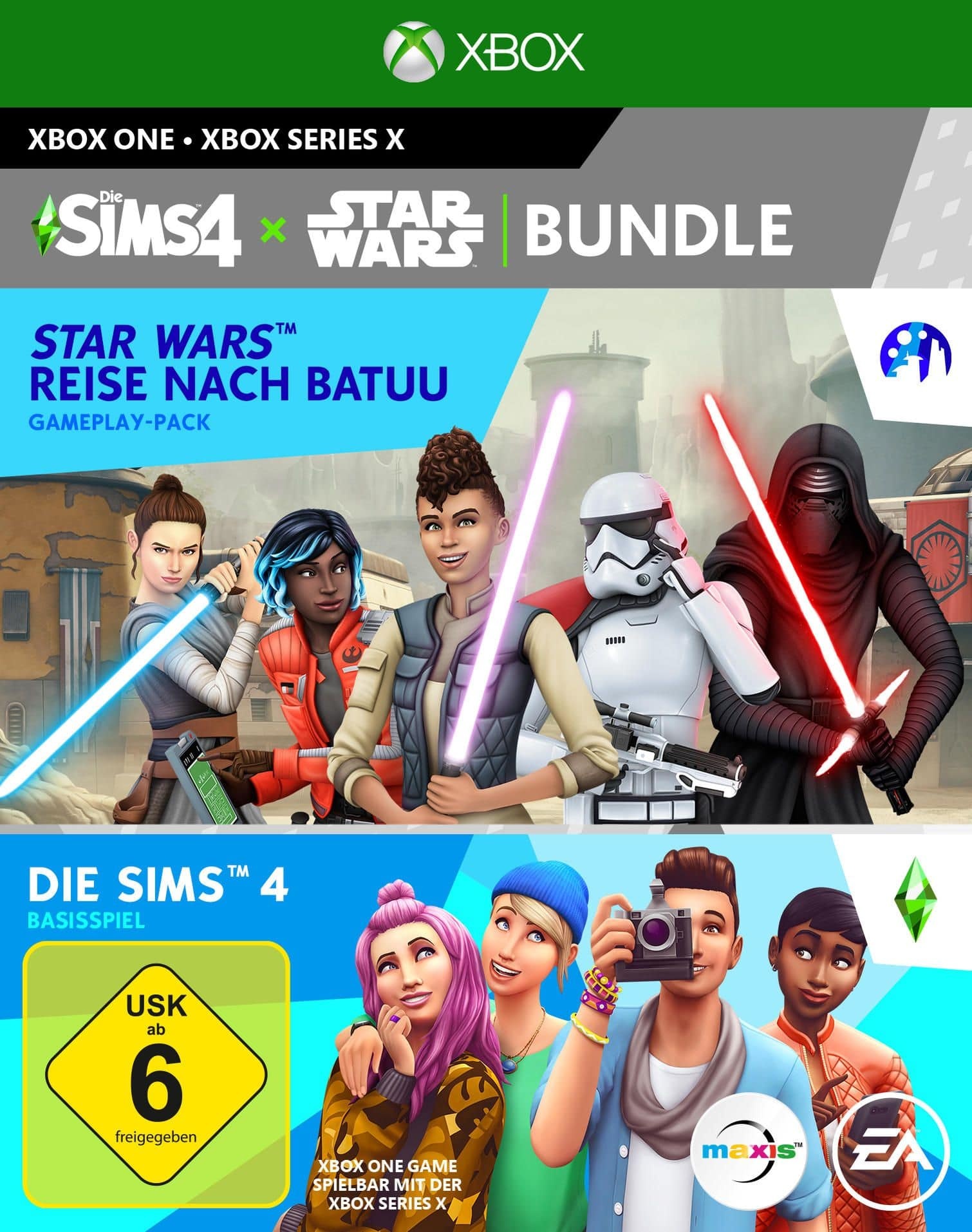 Die Sims 4 + Star Wars: Reise nach Batuu - Bundle (Xbox One)