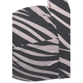 LASCANA Bandeau-Bikini-Top Damen Schwarz 34 Cup B