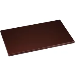 ILSA Braunes HDPE-Schneidebrett mit verbundenen Kanten und Ränder cm 60x40