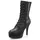 LASCANA BELLE AFFAIRE Schnürstiefelette Damen schwarz snake Gr.42