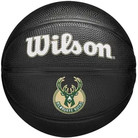 Wilson NBA Team Tribute Mini Basketball Schwarz 3