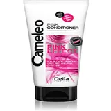 Cameleo – Pink Effect - Conditioner mit Grapefruit-Extrakt für blondes, gebleichtes, rot & rosa gefärbtes Haar - Weiches & glänzendes Haar mit rosa Höhepunkten - ohne Parabene, Salz - 200 ml