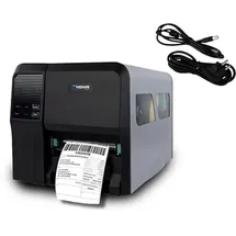 H HDWR Hardware for business HDWR OPrint-IA200PN Industrieller Etikettendrucker, Wärme- und Wärmeübertragung, 203 DPI, Geschwindigkeit 203 mm/s, USB, Ethernet, Abisolierfunktion für mehr Effizienz