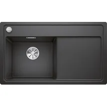 Blanco Zenar 45 S-F links Flächenbündig silgranit anthrazit Handbetätigung 848 x 498 mm