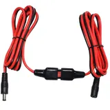 PETSTIBLE Für Anderson Solar-Adapterkabel, PVC-Solarkabel auf 30 A, 14 für AWG, DC 5,5 x 2,1 mm, langlebig (weiblicher Kopf)