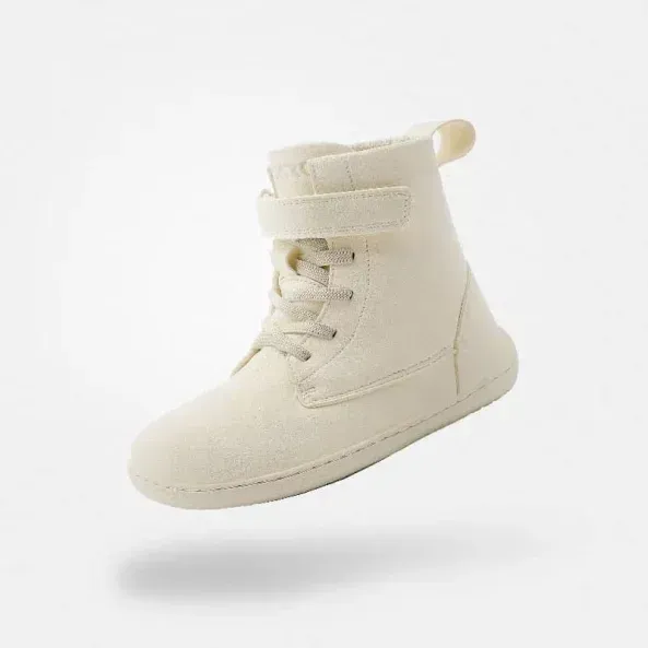 Saguaro Kinder Winter Barfußschuhe Kid’s Ambition I - Beige 30