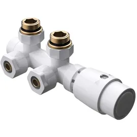 mai & mai Heizkörperthermostat Anschlussgarnitur Badheizkörper Mittelanschluss