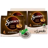 Senseo Pads Caffè Crema, 5 x 16 Getränke, 80 Kaffeepads