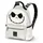 Karactermania Disney Nightmare Before Christmas Bone-Kleiner Heady Rucksack Weiß, 22 x 25 cm, Kapazität 5 L